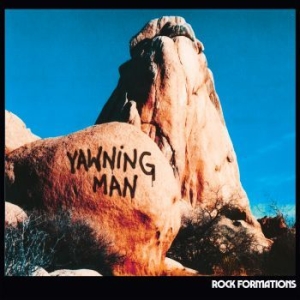 Yawning Man - Rock Formations (White/Blue Gold Sp i gruppen VINYL / Metal hos Bengans Skivbutik AB (4101856)