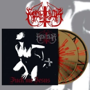 Marduk - Fuck Me Jesus (Gold/Red Splatter Vi i gruppen VINYL / Metal hos Bengans Skivbutik AB (4102030)