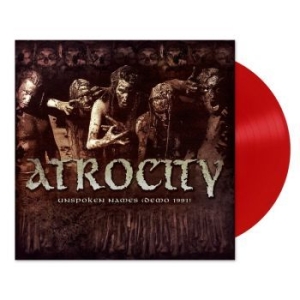 Atrocity - Unspoken Names - Demo 1991 (Red Vin i gruppen VINYL / Metal/ Heavy metal hos Bengans Skivbutik AB (4105922)