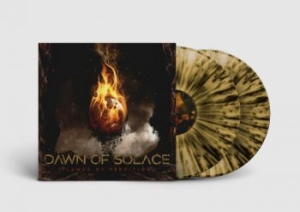 Dawn Of Solace - Flames Of Perdition (Black/Gold Vin i gruppen VINYL / Metal hos Bengans Skivbutik AB (4105924)