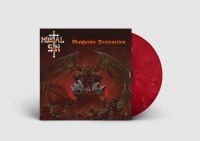 Mortal Sin - Mayhemic Destruction (Red Marbled V i gruppen VINYL / Metal hos Bengans Skivbutik AB (4110578)