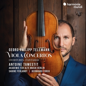 Tamestit Antoine - Telemann: Viola Concertos i gruppen CD / Klassisk,Annet hos Bengans Skivbutik AB (4110703)