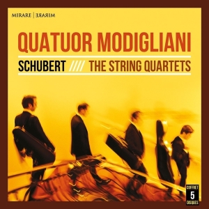 Quatuor Modigliani - Schubert: The String Quartets i gruppen CD / Klassisk,Annet hos Bengans Skivbutik AB (4110715)