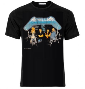 Metallica - Metallica T-Shirt Group 1984 Ride The Lightning i gruppen Merchandise hos Bengans Skivbutik AB (4111139)