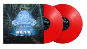 Entombed - Clandestine - Live (2Lp Solid Red) i gruppen VINYL / Metal/ Heavy metal hos Bengans Skivbutik AB (4111919)