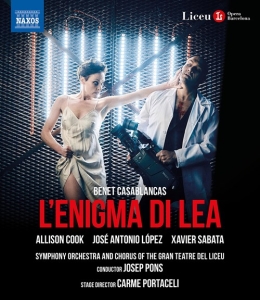 Casablancas Benet - Enigma Di Lea (Bluray) i gruppen Musikk / Musikkk Blu-Ray / Klassisk hos Bengans Skivbutik AB (4114276)