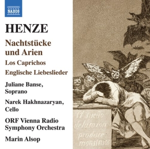 Henze Hans Werner - Nachtstucke Und Arien i gruppen VI TIPSER / Julegavetips CD hos Bengans Skivbutik AB (4114324)