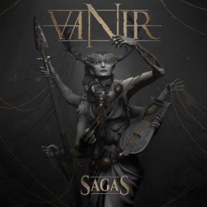 Vanir - Sagas (Gold Vinyl Lp) i gruppen VINYL / Dansk Musikkk,Metal hos Bengans Skivbutik AB (4114851)