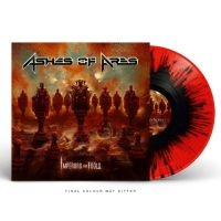 Ashes Of Ares - Emperors And Fools (Red/Black Splat i gruppen VINYL / Metal hos Bengans Skivbutik AB (4115240)