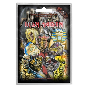 Iron Maiden - Early Albums Plectrum Pack i gruppen MK Export CDON Merch hos Bengans Skivbutik AB (4116561)