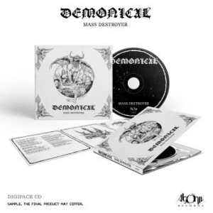 Demonical - Mass Destroyer (Digipack) i gruppen CD / Metal/ Heavy metal hos Bengans Skivbutik AB (4118438)