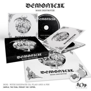 Demonical - Mass Destroyer (Ltd Cd Box) i gruppen CD / Metal/ Heavy metal hos Bengans Skivbutik AB (4118439)