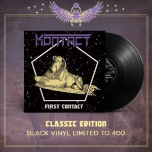 Kontact - First Contact (Black Vinyl Lp) i gruppen VINYL / Metal hos Bengans Skivbutik AB (4119191)