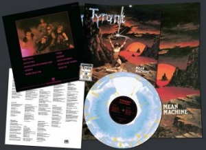 Tyrant - Mean Machine (Blue/White/Orange Spl i gruppen VINYL / Metal/ Heavy metal hos Bengans Skivbutik AB (4120265)