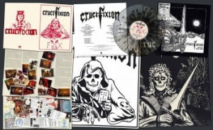 Crucifixion - After The Fox (White/Black Splatter i gruppen VINYL / Metal/ Heavy metal hos Bengans Skivbutik AB (4120269)