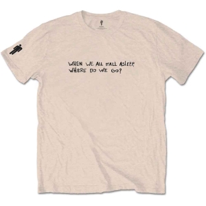 Billie Eilish - When We All Fall Asleep? Uni Nartl i gruppen MERCH / T-Shirt / Rockoff_Nya April24 hos Bengans Skivbutik AB (4121982r)