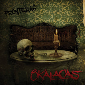 8 Kalacas - Fronteras (Orange/Black Marbled Vin i gruppen VINYL / Metal hos Bengans Skivbutik AB (4125754)