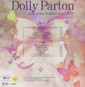 Parton Dolly - Live At The Bottom Line 1977 i gruppen VINYL / Country hos Bengans Skivbutik AB (4127031)