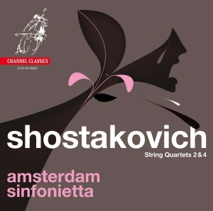 Shostakovich Dmitry - String Quartets 2 & 4 i gruppen Musikk / SACD / Klassisk hos Bengans Skivbutik AB (4127381)