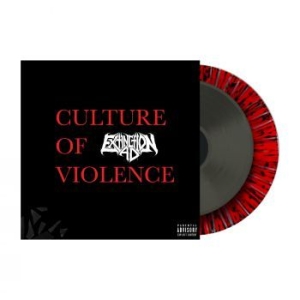 Extinction A.D. - Culture Of Violence (Splatter Lp+10 i gruppen VINYL / Metal/ Heavy metal hos Bengans Skivbutik AB (4128564)