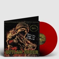 Outlaw Order - Dragging Down The Enforcer (Red) i gruppen VINYL / Metal hos Bengans Skivbutik AB (4128608)