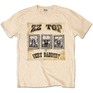 Zz Top - Very Baddest Uni Gold i gruppen MERCH / T-Shirt / Rockoff_Nya April24 hos Bengans Skivbutik AB (4130289r)