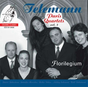 Telemann Georg Philipp - Paris Quartets, Vol. 3 i gruppen Musikk / SACD / Klassisk hos Bengans Skivbutik AB (4131603)