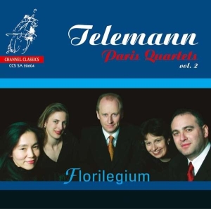 Telemann Georg Philipp - Paris Quartets, Vol. 2 i gruppen Musikk / SACD / Klassisk hos Bengans Skivbutik AB (4131618)