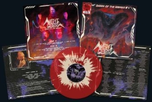 Night Cobra - Dawn Of The Serpent (Red/Bone Splat i gruppen VINYL / Metal/ Heavy metal hos Bengans Skivbutik AB (4132273)