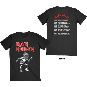 Iron Maiden - Autumn Tour 1980 Uni Bl i gruppen MERCH / T-Shirt / Rockoff_Nya April24 hos Bengans Skivbutik AB (4133030r)