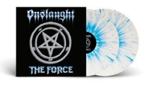 Onslaught - Force (White/Blue Splatter Vinyl 2 i gruppen VINYL / Metal/ Heavy metal hos Bengans Skivbutik AB (4133805)