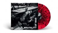 Disgust - Brutality Of War (Red/Black Splatte i gruppen VINYL / Pop-Rock hos Bengans Skivbutik AB (4134651)