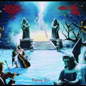 Funeral Storm / Celestial Rite - Funeral Rite - Split (Vinyl Lp) i gruppen VINYL / Metal hos Bengans Skivbutik AB (4135041)