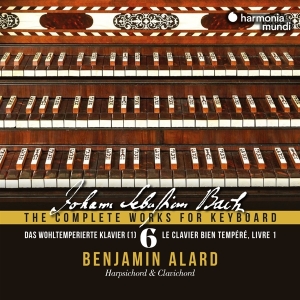 Benjamin Alard - Bach: The Complete Works For Keyboard 6: Das Wohltemperierte Klavier 1 i gruppen CD / Klassisk,Annet hos Bengans Skivbutik AB (4136244)