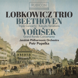 Lobkowicz Trio - Beethoven Triple Concerto i gruppen CD / Klassisk,Annet hos Bengans Skivbutik AB (4139136)