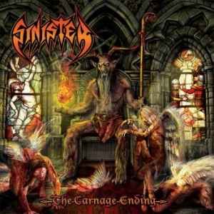 Sinister - Carnage Ending (Clear/Orange/Green i gruppen VINYL / Metal/ Heavy metal hos Bengans Skivbutik AB (4139275)