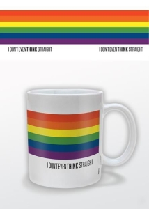 Mugg - I don't even think straight i gruppen Merchandise hos Bengans Skivbutik AB (4139892)