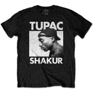 2Pac - Tupac Unisex Eco T-Shirt : Eyes Closed i gruppen Minishops /  hos Bengans Skivbutik AB (4140467r)