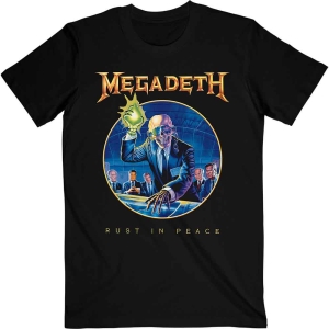 Megadeth - Rip Anniversary Uni Bl T-Shirt i gruppen MERCHANDISE / T-shirt / Metal hos Bengans Skivbutik AB (4140485r)