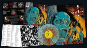 Blood Feast - Kill For Pleasure (Blue/White/Red S i gruppen VINYL / Metal/ Heavy metal hos Bengans Skivbutik AB (4140876)