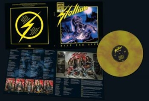 Stallion - Rise And Ride (Purple/Yellow Marble i gruppen VINYL / Metal hos Bengans Skivbutik AB (4140879)