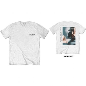 The 1975 - Unisex T-Shirt: Abiior Side Face Time (Back Print) i gruppen CDON - Exporterade Artiklar_Manuellt / T-shirts_CDON_Exporterade hos Bengans Skivbutik AB (4141011r)