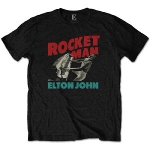 Elton John - Unisex T-Shirt: Rocketman Piano i gruppen CDON - Exporterade Artiklar_Manuellt / T-shirts_CDON_Exporterade hos Bengans Skivbutik AB (4141090r)