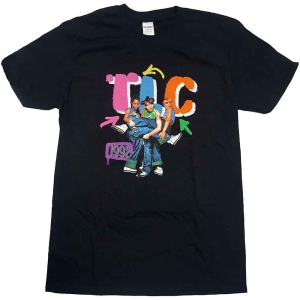 Tlc - Kicking Group Uni Bl T-Shirt i gruppen MERCHANDISE / T-shirt / RnB-Soul hos Bengans Skivbutik AB (4141206r)