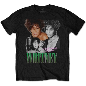 Whitney Houston - Always Love You Homage Uni Bl i gruppen MERCHANDISE / T-shirt / Pop-Rock hos Bengans Skivbutik AB (4141233r)