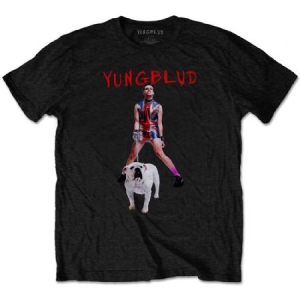 Yungblud - Unisex T-Shirt: Strawberry Liptick i gruppen CDON - Exporterade Artiklar_Manuellt / T-shirts_CDON_Exporterade hos Bengans Skivbutik AB (4141245r)