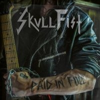 Skull Fist - Paid In Full (Orange/Black Marbled i gruppen VINYL / Metal/ Heavy metal hos Bengans Skivbutik AB (4141783)