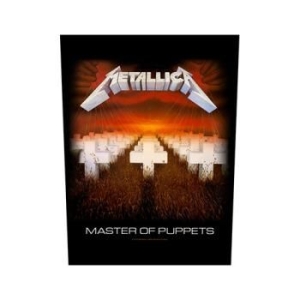 Metallica - Metallica Backpatch Master Of Puppets i gruppen Merchandise hos Bengans Skivbutik AB (4141833)