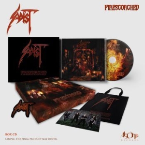 Sadist - Firescorched (Limited Cd Box Set) i gruppen CD / Metal/ Heavy metal hos Bengans Skivbutik AB (4142282)