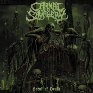 Carnal Savagery - Scent Of Death i gruppen CD / Metal/ Heavy metal hos Bengans Skivbutik AB (4142283)